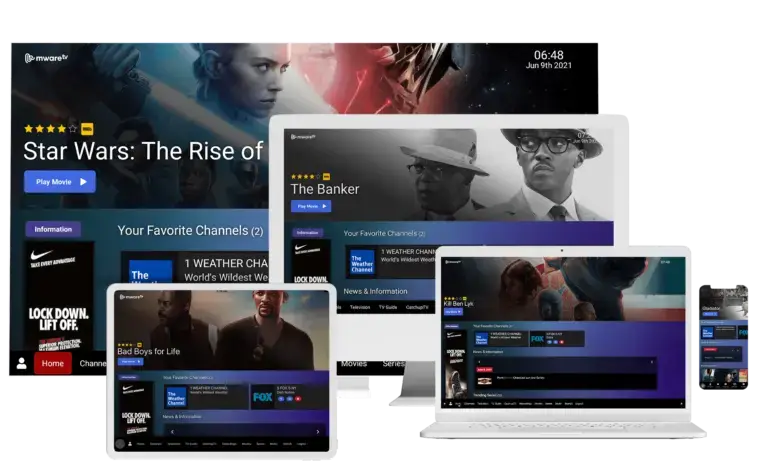 Omni IPTV op meerdere apparaten